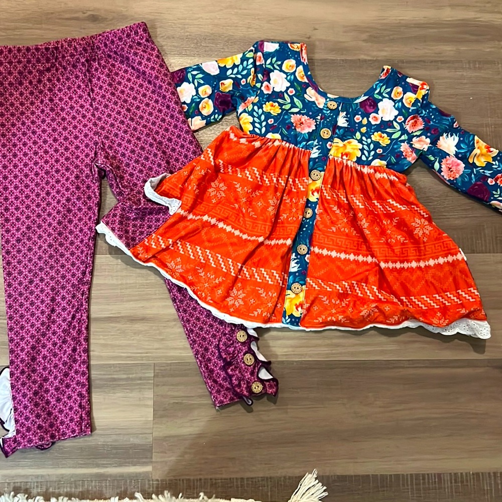 Cheeky Plum tunic set
